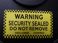 Warranty Protection Labels